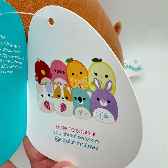 Squishmallows 8" Regina The Corgi Friend Valentines Day Plush - Picture 9 of 10